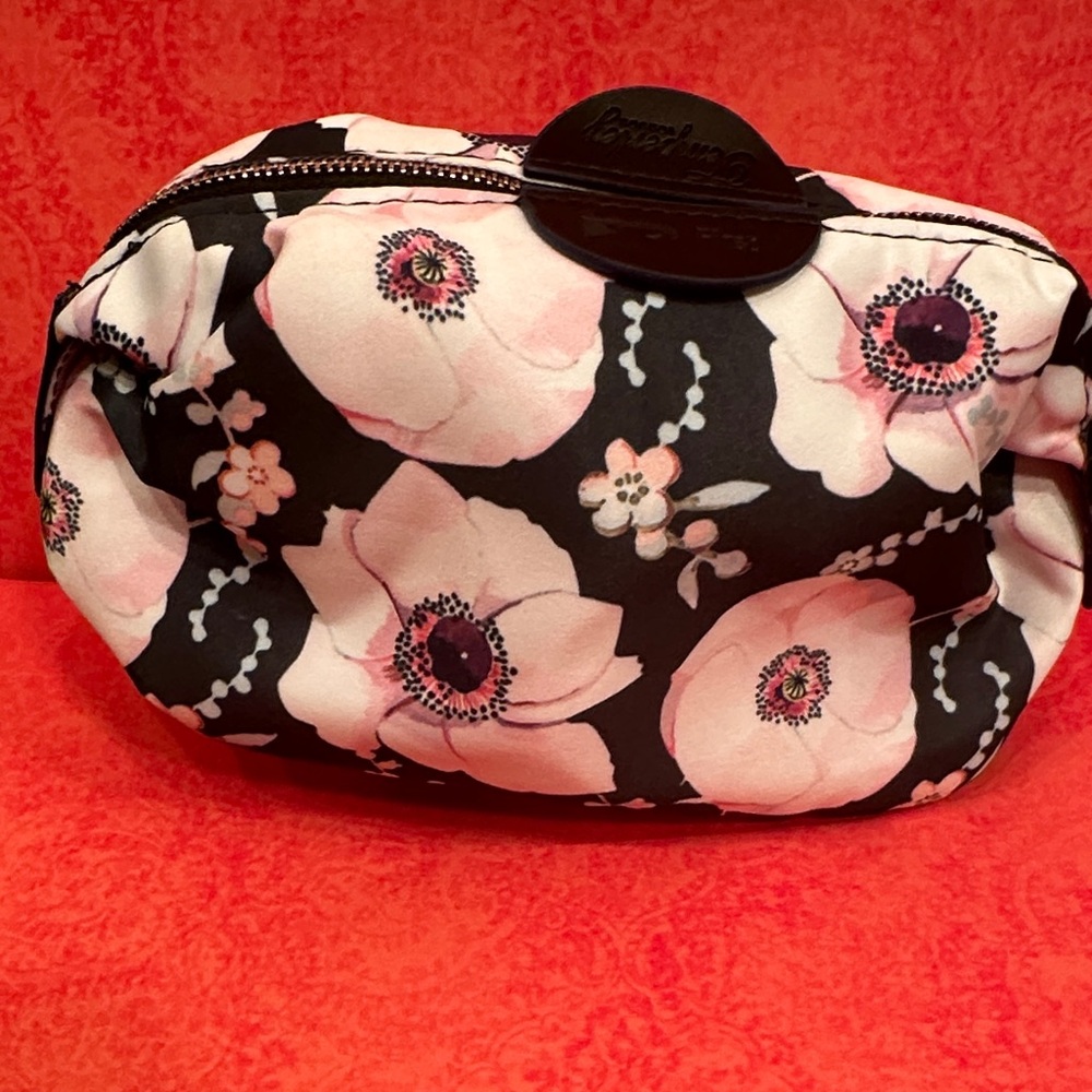 British Airways First Class Alice Temperley Toiletry Bag – Black & White Floral